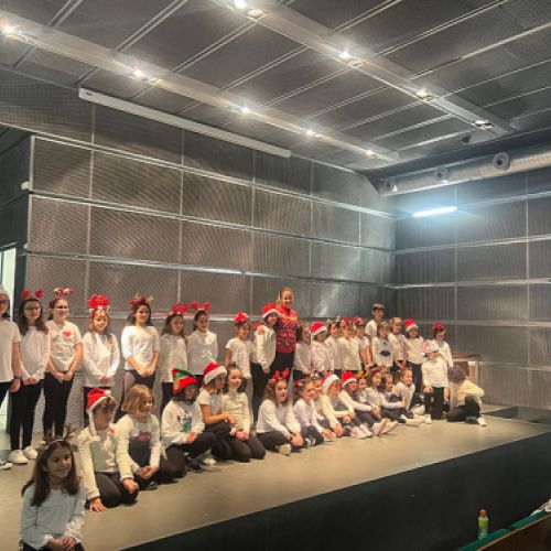 Actuación infantil de danza